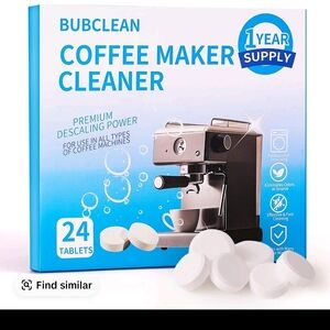 BUBCLEAN Coffee Maker Cleaner Tablets